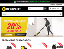 Tablet Screenshot of bourlot.com
